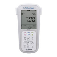 horiba LAQUAact-PD110 Instruction Manual