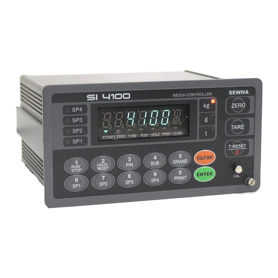 Sewhacnm SI 4100 Manuals