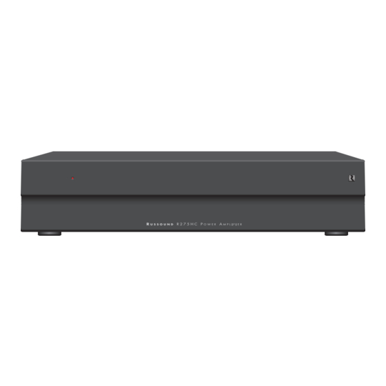 Russound R275HC User Manual