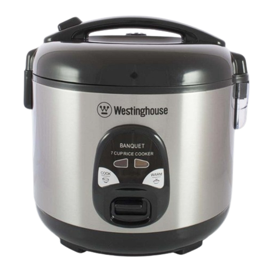 Westinghouse WHRC7C01SS Instruction Manual