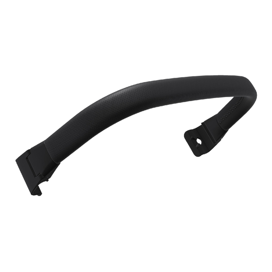 Joolz Aer bumper bar Instruction Manual