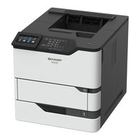 Sharp MX-B707P User Manual