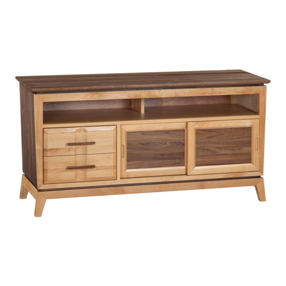 Whittier Wood Furniture Addison 2093DUETb Assembly Instructions Manual