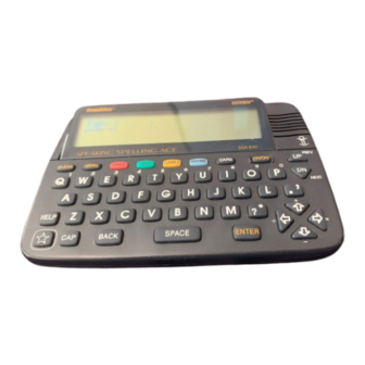 Franklin BOOKMAN SSA-840 User Manual