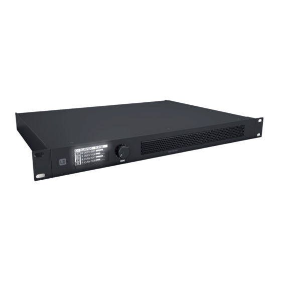 LD CURV 500 I AMP User Manual