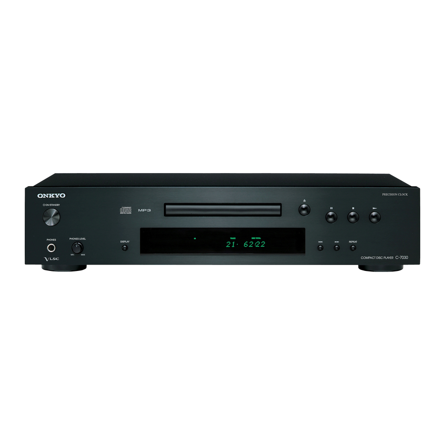 Onkyo C-7030 Brochure & Specs