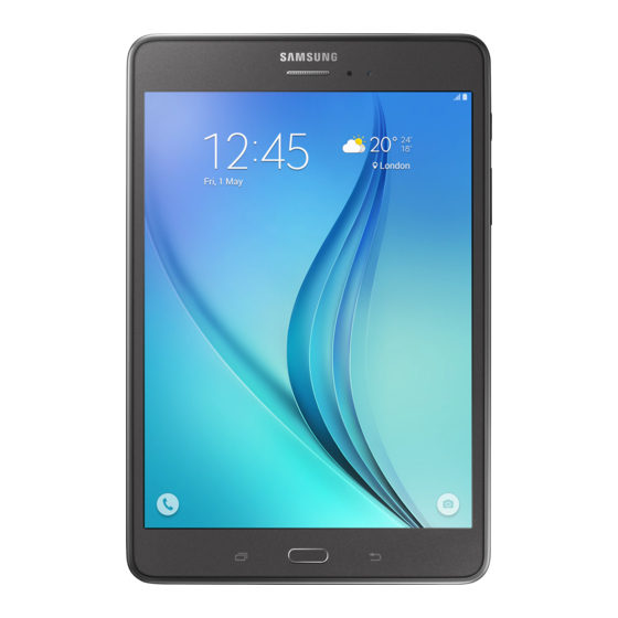 Samsung Galaxy TabA Manuals