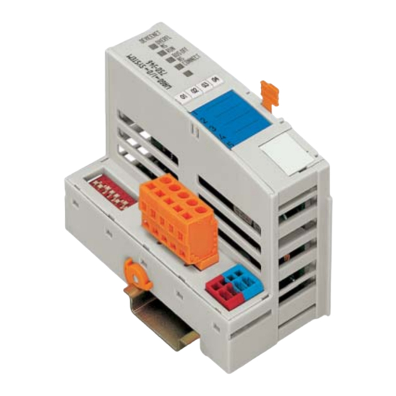 WAGO I/O System 750 Series Manual