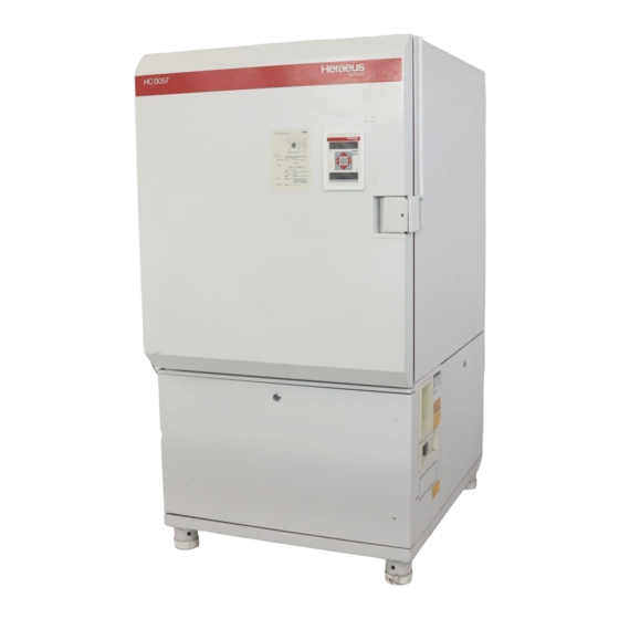 Heraeus HC 0020 Service Manual