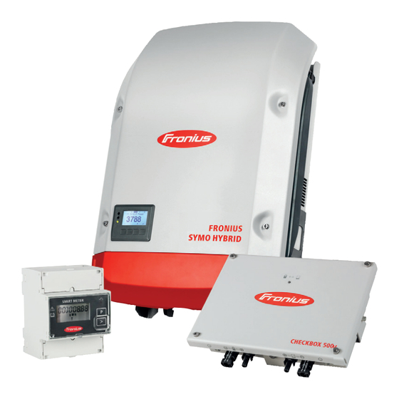 Fronius Symo Hybrid Monitoring Manual