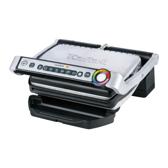 TEFAL OPTIGRILL GC702D25 Instructions For Use Manual