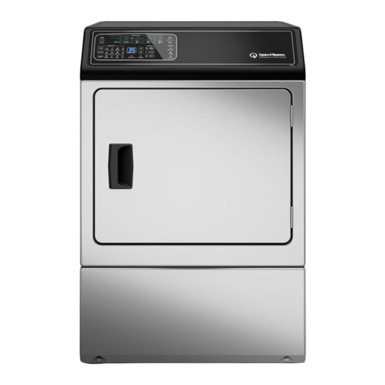 Alliance Laundry Systems Speed Queen DF7000SE Installation Instructions Manual