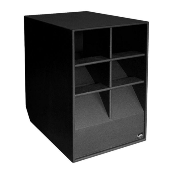 LSS PSUB4 Operating Manual