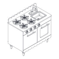 Mocka Kids Cottage Kitchen Assembly Instructions Manual