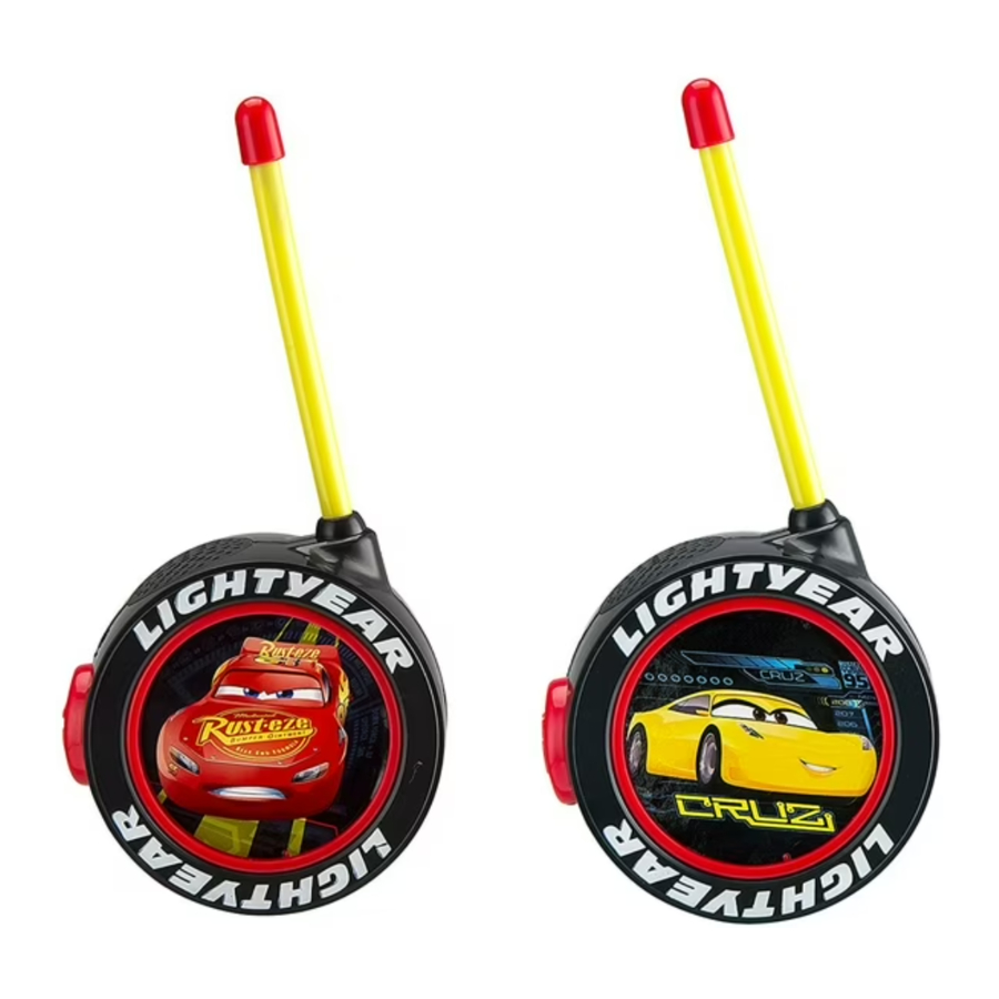 Disney PIXAR CARS 3, CR-202 Manual