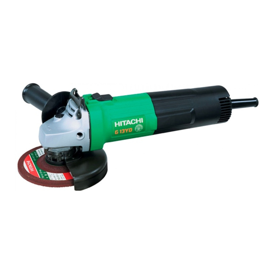Hitachi G 13YD Technical Data And Service Manual