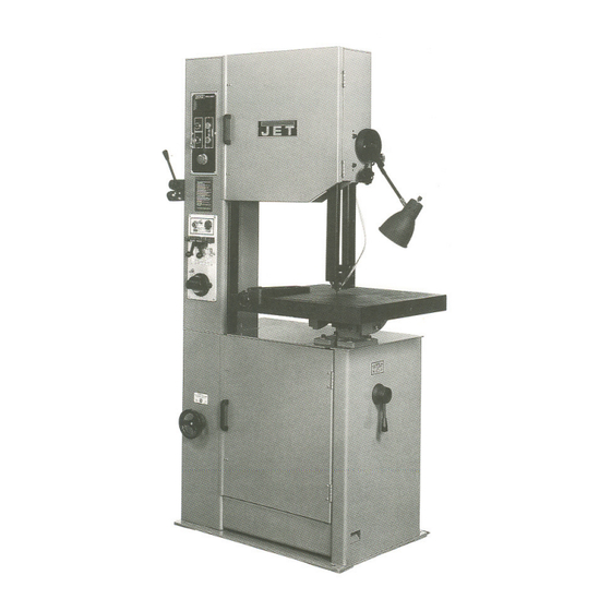 Jet VBS-2012 Operator's Manual