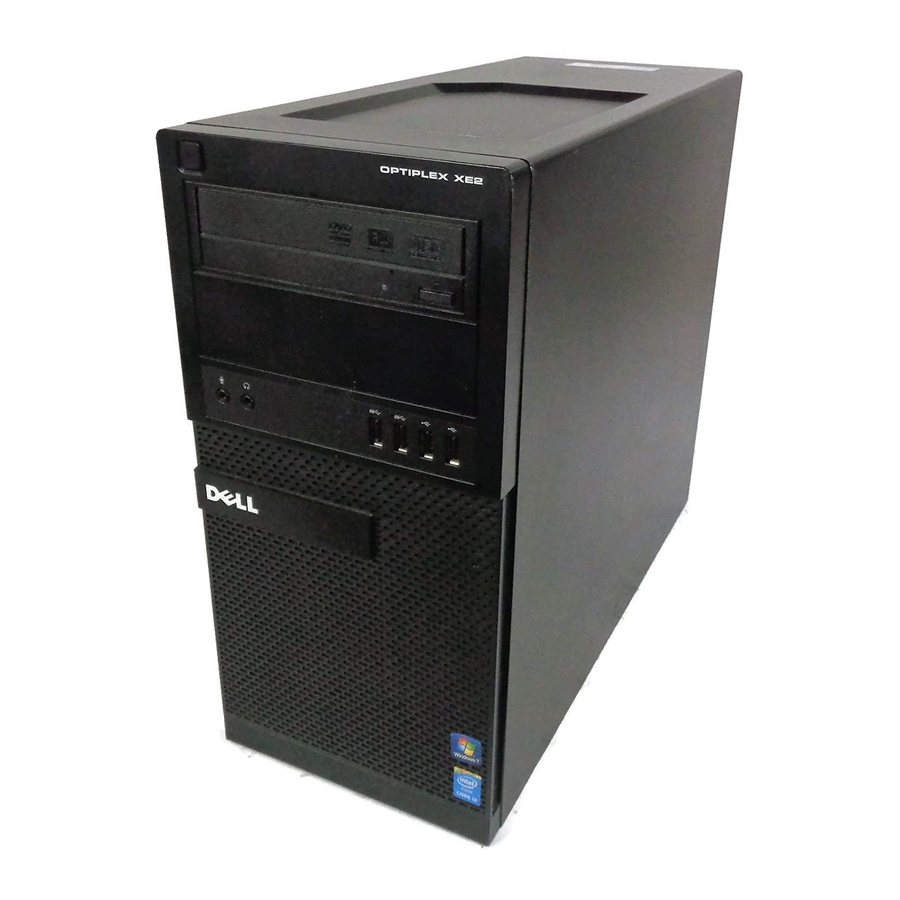 Dell OPTIPLEX XE2 Technical Manualbook