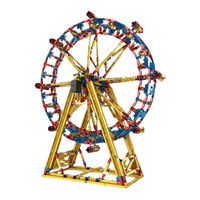 ENGINO Mega Structures London Eye Building Instructions Booklet