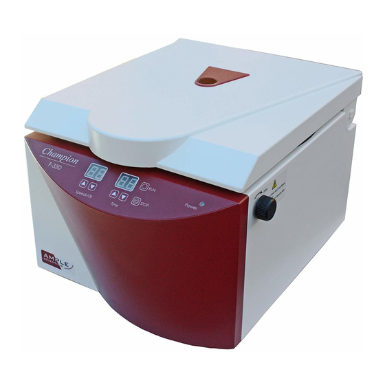 Ample Scientific Champion F-33 Series User Manual