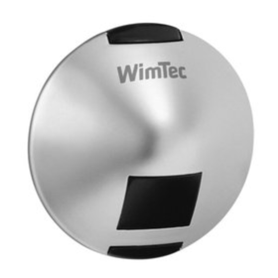 WimTec ONE UR Assembly And Operating Instructions Manual