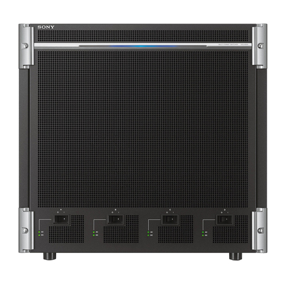Sony MKS Series User Manual