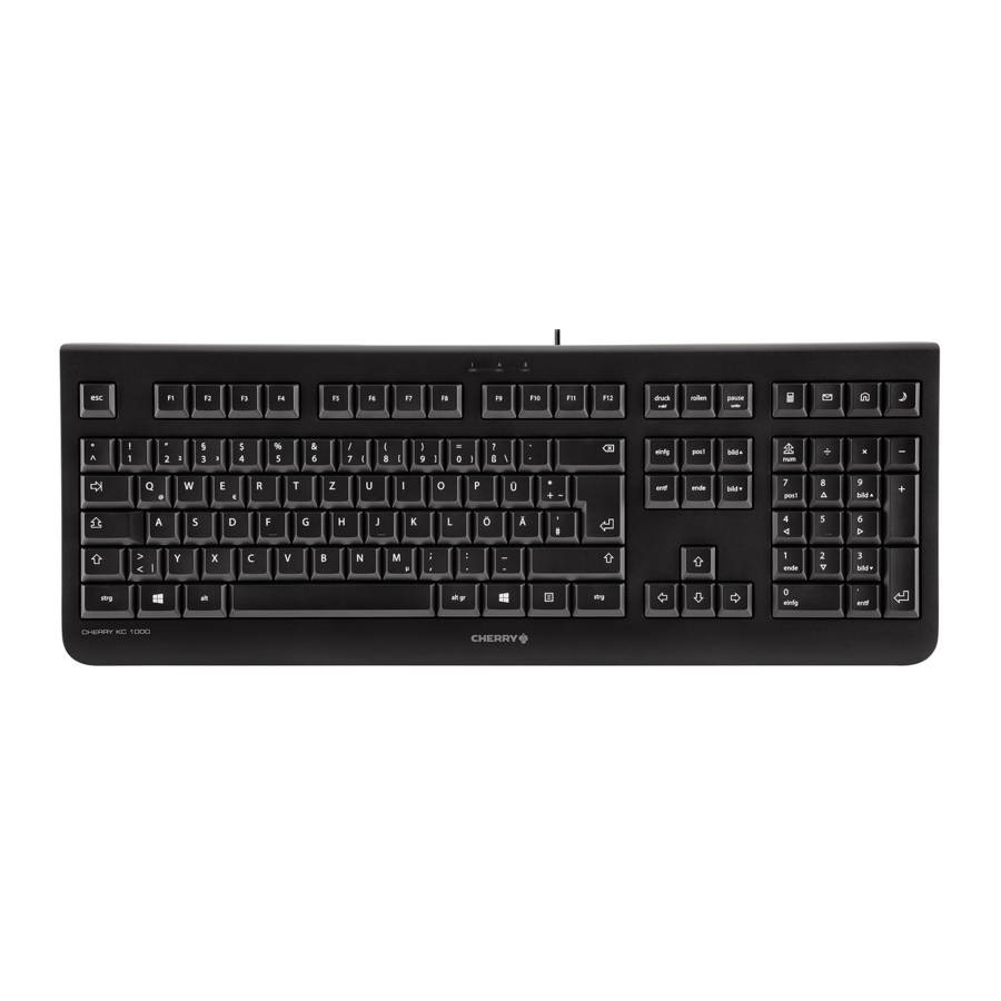 Cherry KC 1000 - Corded Keyboard Manual