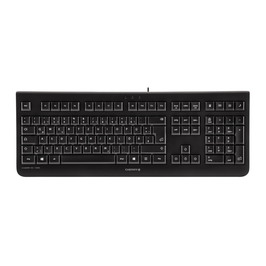 Cherry KC 1000 - Corded Keyboard Manual