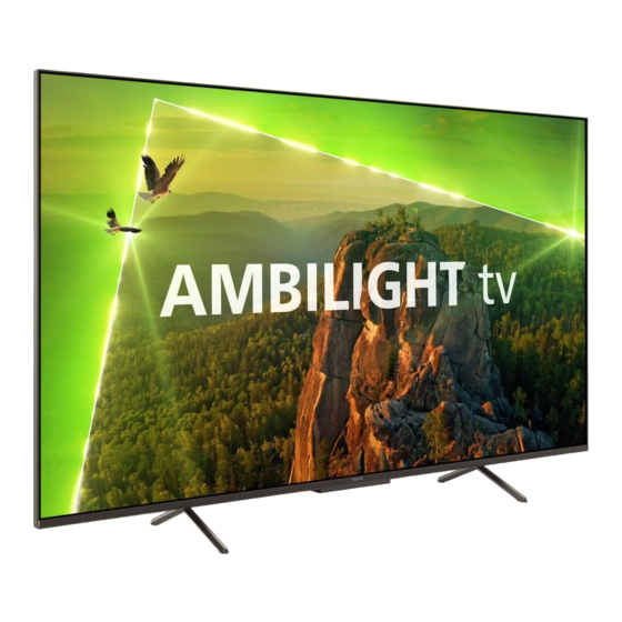 User Manuals: Philips 43PUS8108 4K TV