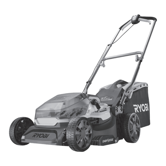 Ryobi RY18LMX37A Original Instructions Manual