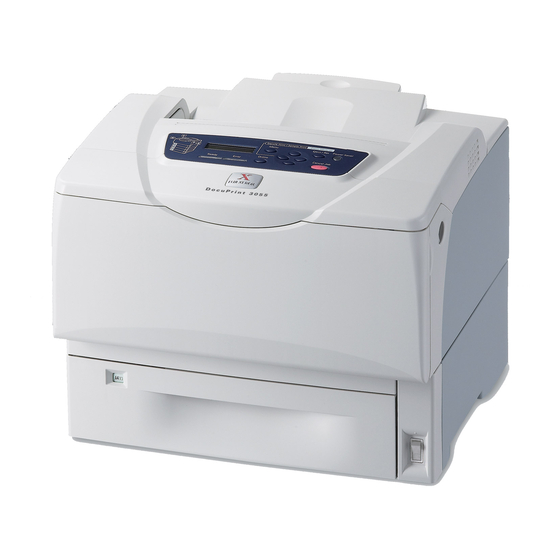 Xerox DocuPrint 3055 User Manual