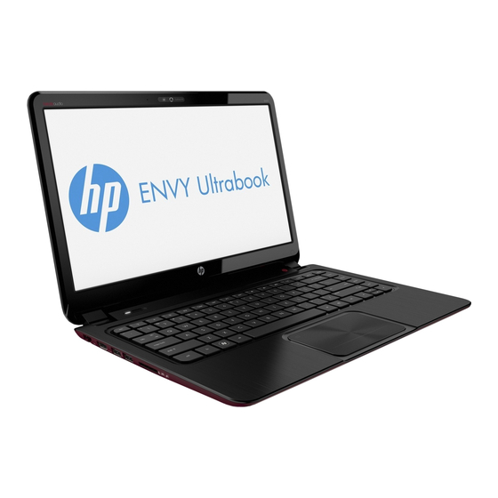 HP ENVY Sleekbook 6 Maintenance And Service Manual