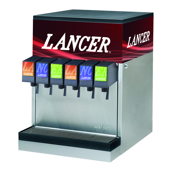 lancer SERIES 1500 POSTMIX Installation And Service Manual