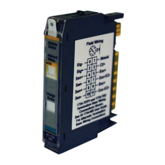 Hardy Process Solutions HI 1734-WS Quick Start Manual