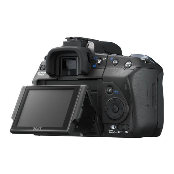 Sony alpha 300 Specifications