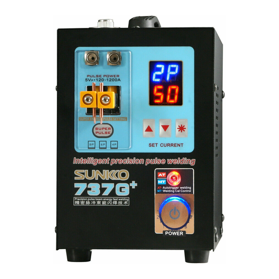 Sunkko 737G+ Manual