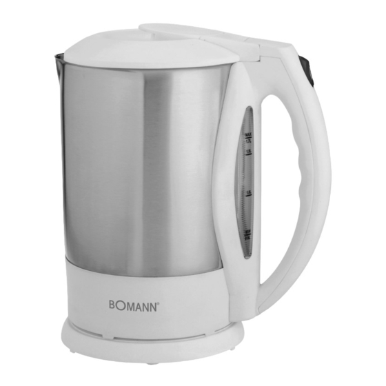BOMANN CB 598 Instruction Manual