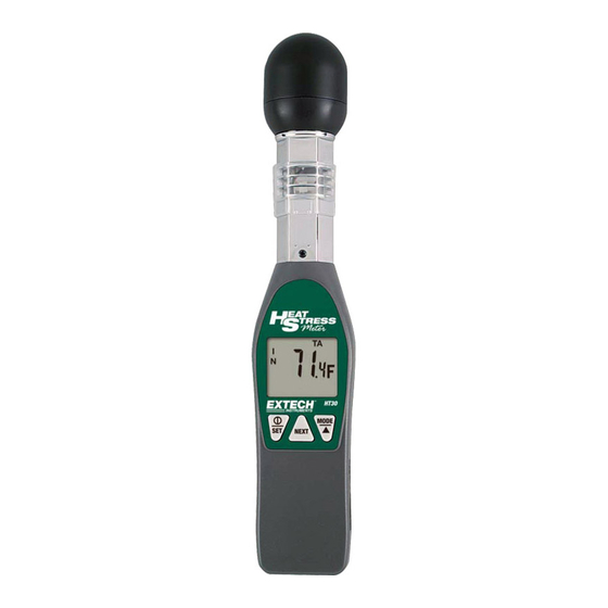 Extech Instruments HT30 User Manual
