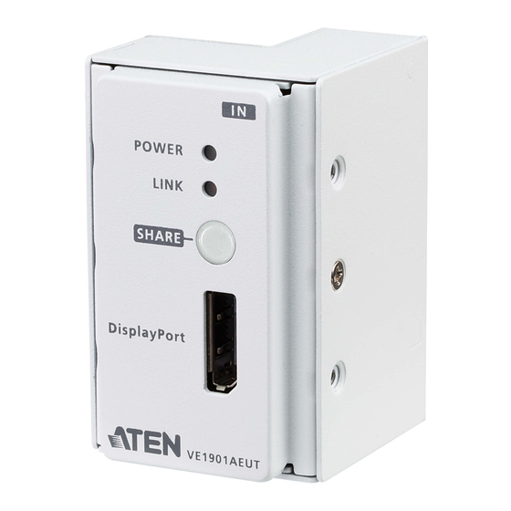 ATEN VanCryst VE1901AEUT User Manual