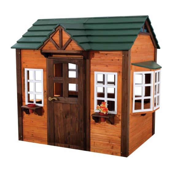 User Manuals: KidKraft My Woodland Playhouse Outdoor