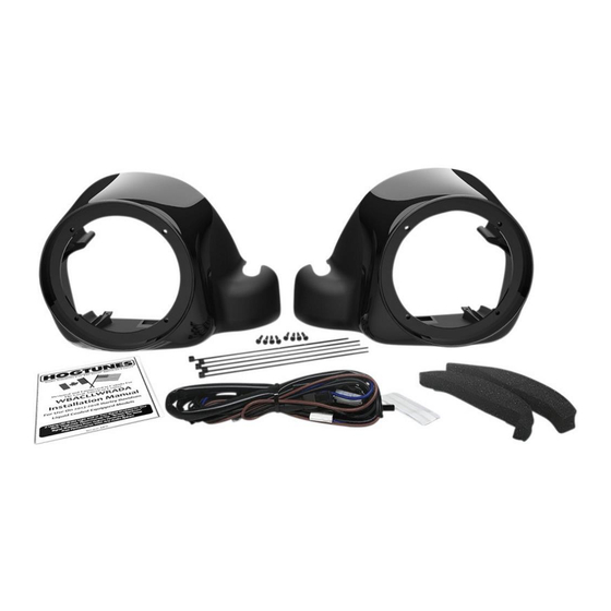 Hogtunes Wild Boar Audio WBA LC LWR ADA Installation Manual
