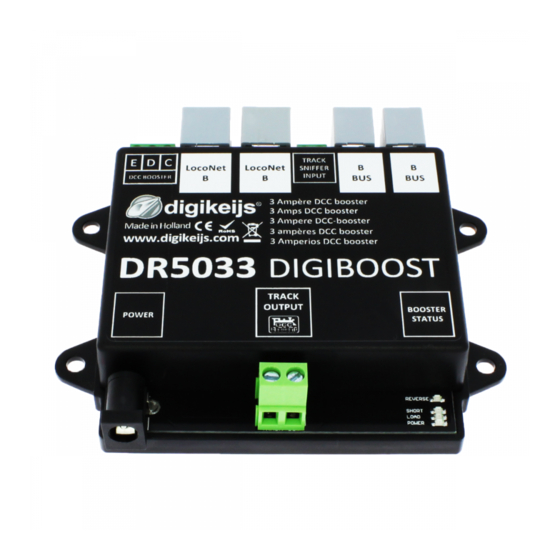 Digikeijs DIGIBOOST DR5033 Instruction Manual