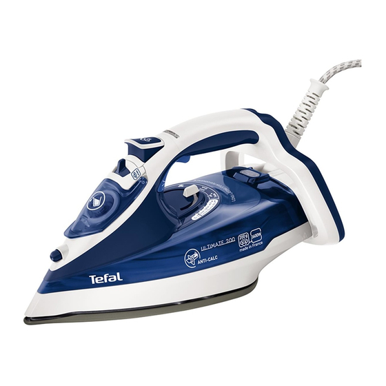 TEFAL Ultimate Steam Power FV9620 Manual