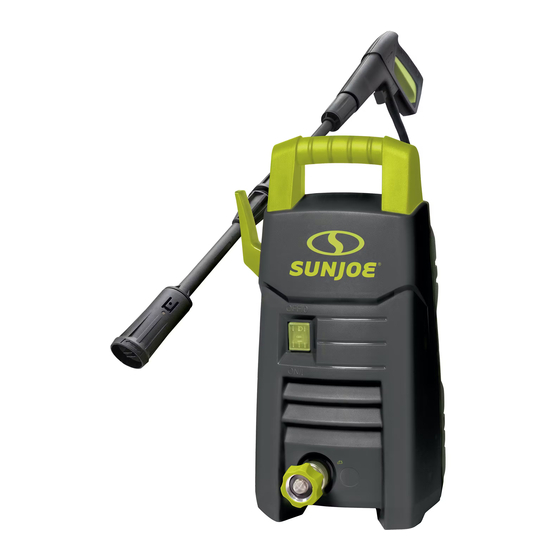 SNOWJOE Sunjoe SPX205E Operator's Manual