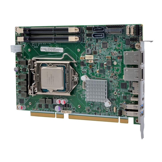 IEI Technology HPCIE-Q470 User Manual