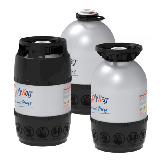 PolyKeg Fusto PREMIUM 30L Ambra valvola S Manuals