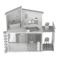 PLAYTIVE FASHION DOLL HOUSE Assembly Instructions Manual