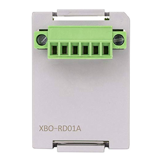 LS XBO-RD01A Installation Manual
