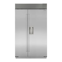 Sub-Zero Classic Series Installation Manual