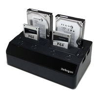 StarTech.com SATDOCK4U3E Quick Manual